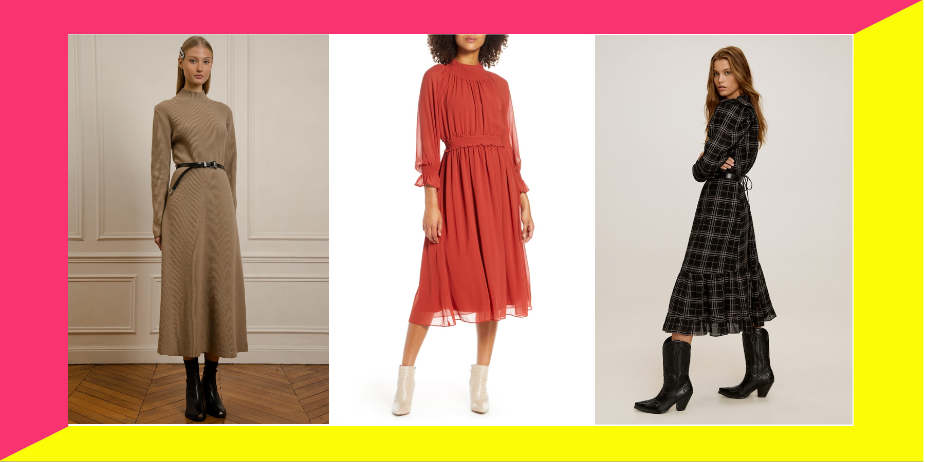 14 Fabulous Midi Dresses For Fall 2019 ...